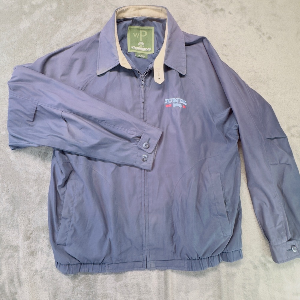 Weatherproof Jacket Full Zip Collared Lined Light… - image 2